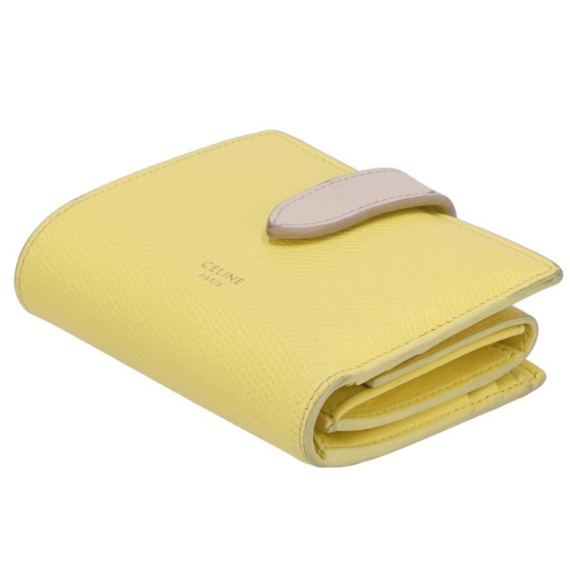 CELINE セリーヌ/スモールストラップウォレット/バイカラー/10H263BRU.11AD//U-9R-0262/Bランク/75