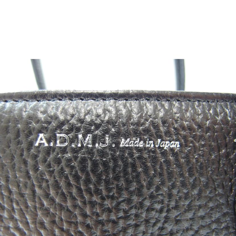 ADMJ エーディーエムジェイ/ADMJ ハンドバッグ 黒//Aランク/83