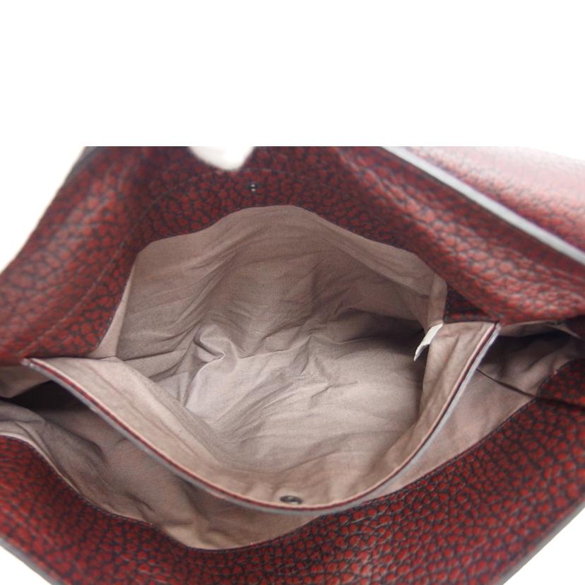 BOTTEGA VENETA ボッテガヴェネタ ショルダーバッグ/レザーメッセンジャーバッグ/ボルドー系/221065//ABランク/04