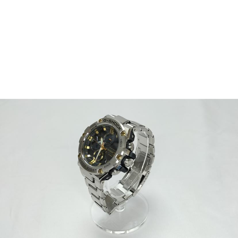 CASIO カシオ/Gスチール タフネス クロノグラフ タフソーラー/GST-B100D-1A9JF//ABランク/52