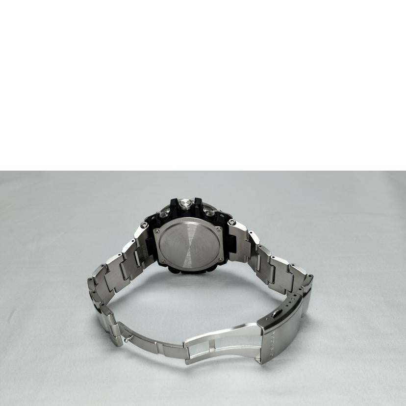 CASIO カシオ/Gスチール タフネス クロノグラフ タフソーラー/GST-B100D-1A9JF//ABランク/52