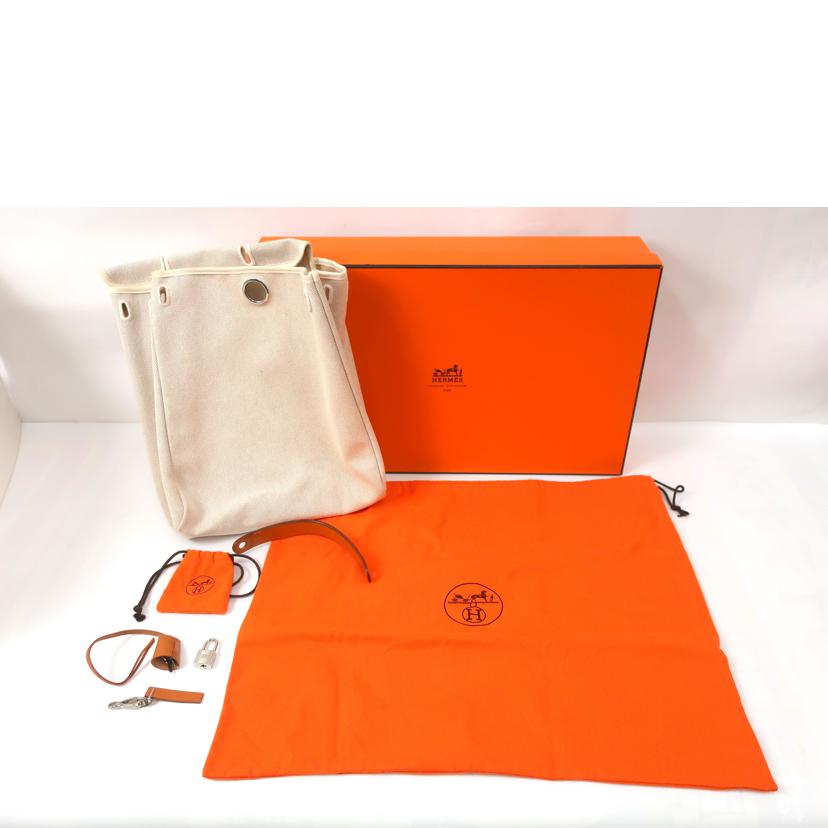 HERMES エルメス/エールバッグアドPM/2WAYキャンバスバッグ リュック//C □*/Bランク/65