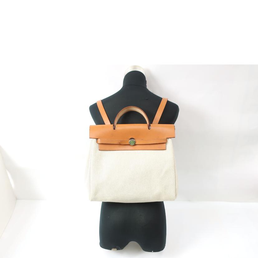 HERMES エルメス/エールバッグアドPM/2WAYキャンバスバッグ リュック//C □*/Bランク/65