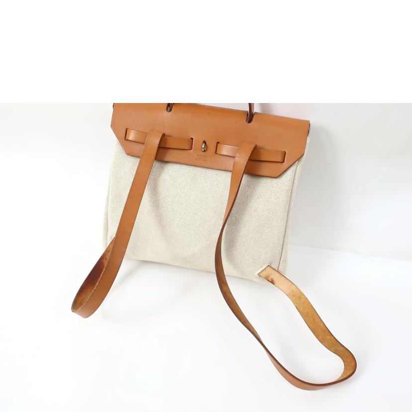HERMES エルメス/エールバッグアドPM/2WAYキャンバスバッグ リュック//C □*/Bランク/65