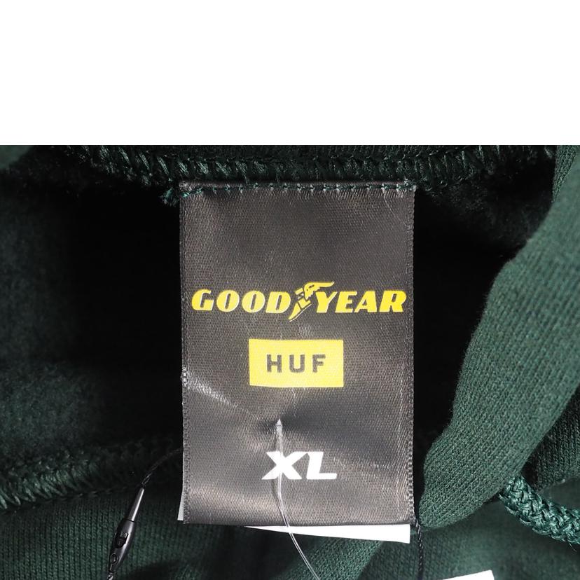 HUF ハフ/GOODYEAR CHECKERED FLAG フーディー//Sランク/79