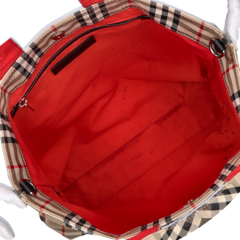 BURBERRY バーバリー/ノヴァチェックロゴアップリケヴィンテージ2WAY//Bランク/75