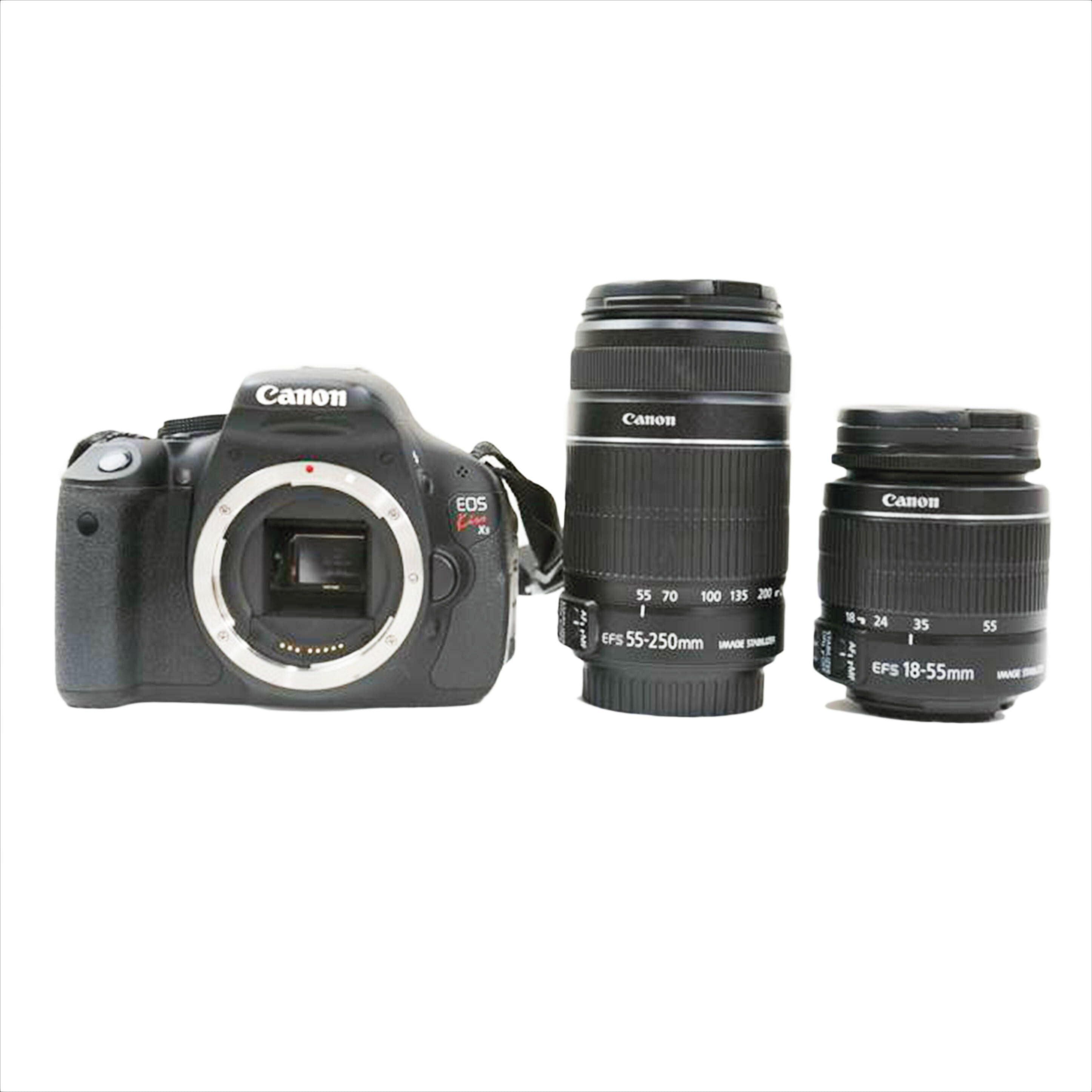 CANON キヤノン/デジタル一眼/EOS kiss X5ダブルズームキット//201066059527/ABランク/67