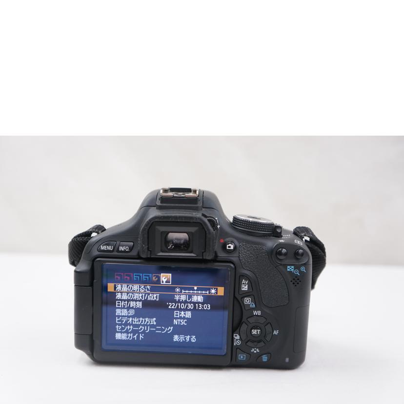 CANON キヤノン/デジタル一眼/EOS kiss X5ダブルズームキット//201066059527/ABランク/67