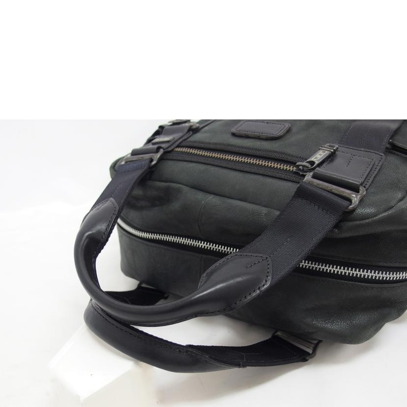 TUMI トゥミ/アルファブラボー/ルジュヌ/フルグレインレザーバックパック/92380DH//74231585172300005319/ABランク/04