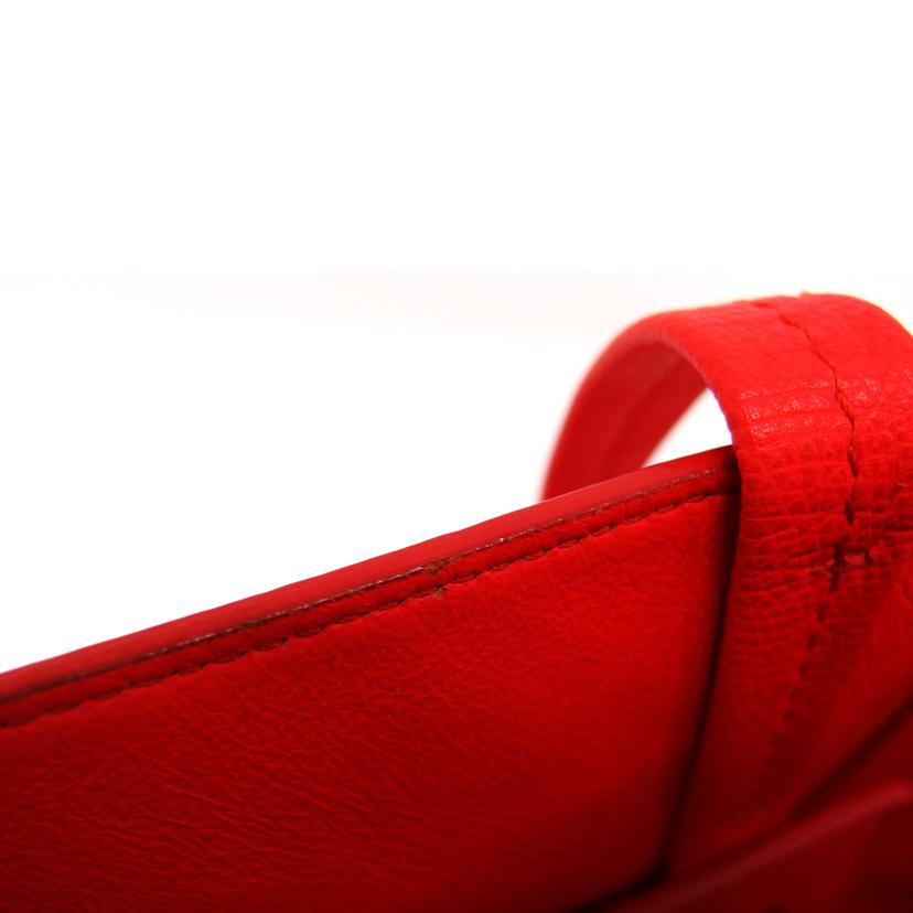 CELINE セリーヌ レザーバッグ/カバトートバッグ/レッドオレンジ系//U・L******/ABランク/04