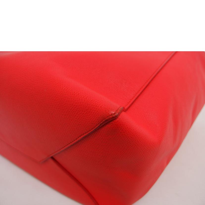 CELINE セリーヌ レザーバッグ/カバトートバッグ/レッドオレンジ系//U・L******/ABランク/04