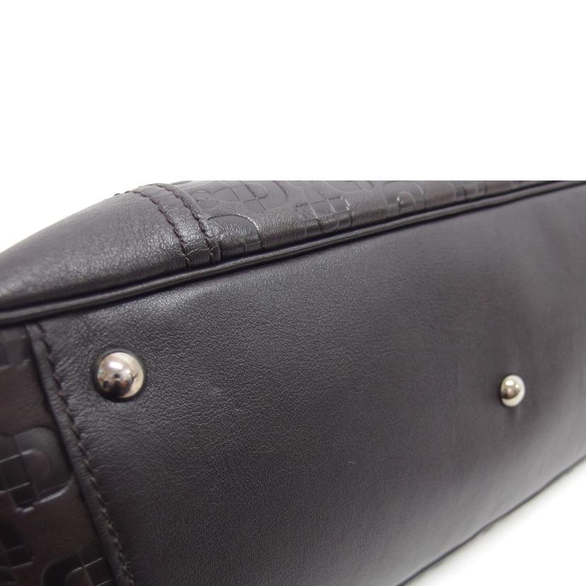 GUCCI グッチ ショルダーバッグ ハンドバッグ/シェリーライン/オールレザーミニボストンバッグ/ダークブラウン/293594//527***/Aランク/04