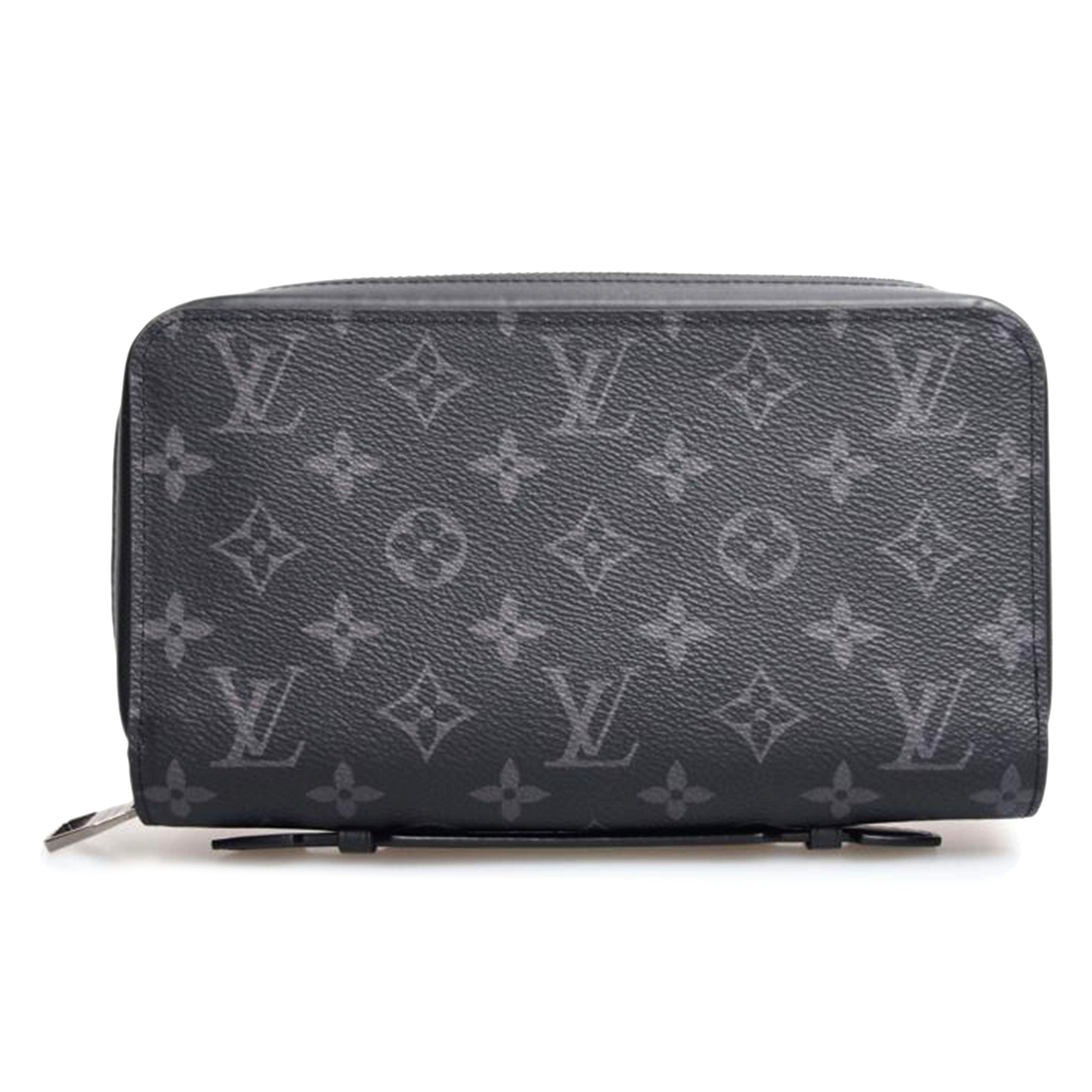 LOUIS VUITTON ジッピーXL M61698 ルイヴィトン モノグラム・エクリプス ジッピーXL 長財布 M61698 RFID
