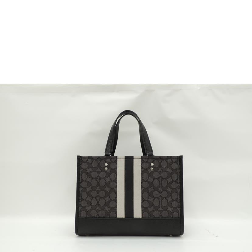 COACH コーチ/デンプシーストライプシグネチャー2wayトート/ブラック/4113//H2166/SAランク/69