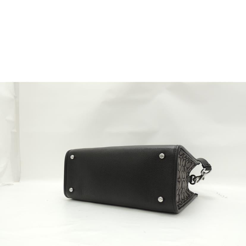 COACH コーチ/デンプシーストライプシグネチャー2wayトート/ブラック/4113//H2166/SAランク/69