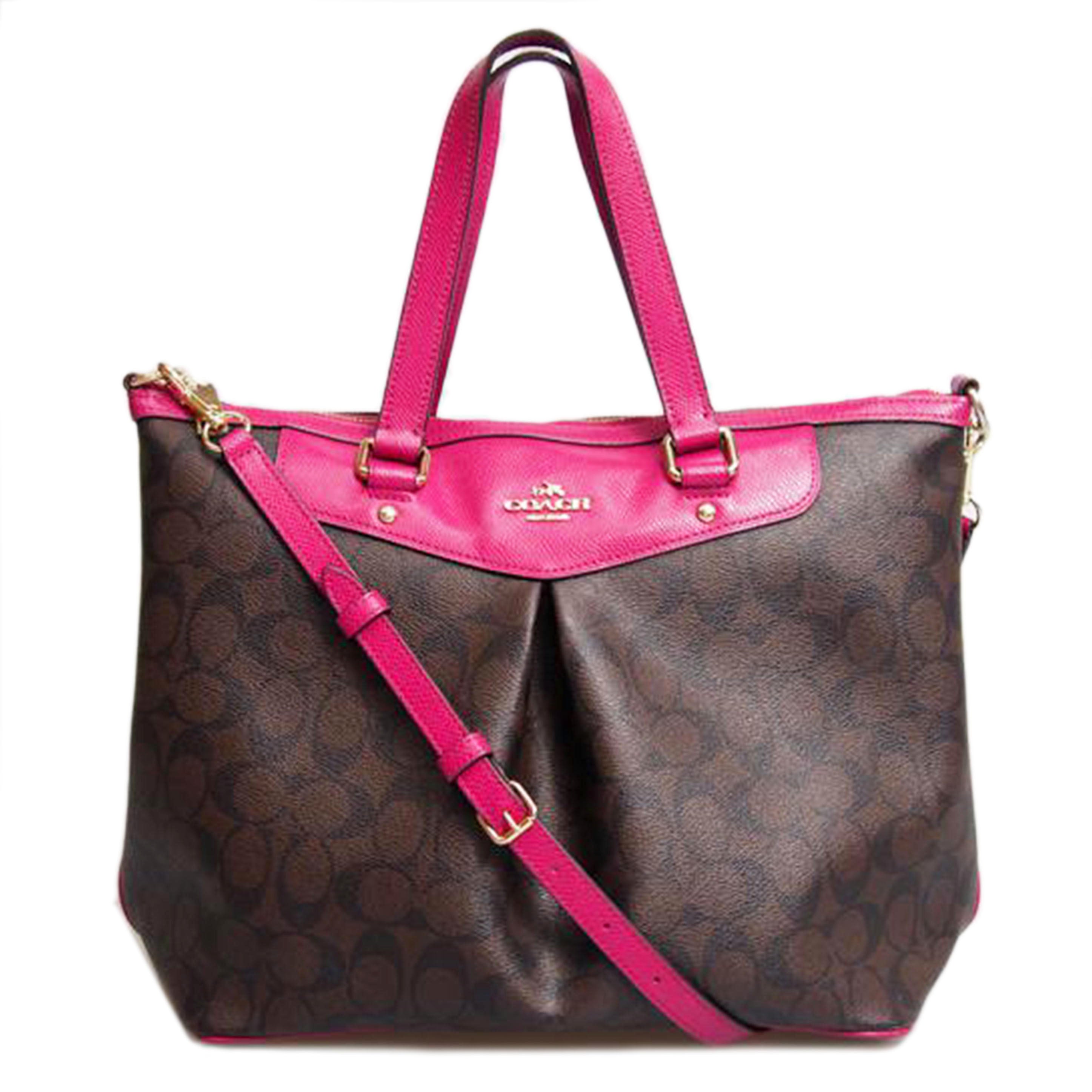 COACH コーチ/ラグジュアリープリーテッド2WAYバッグ/F34614//H1648/Bランク/76