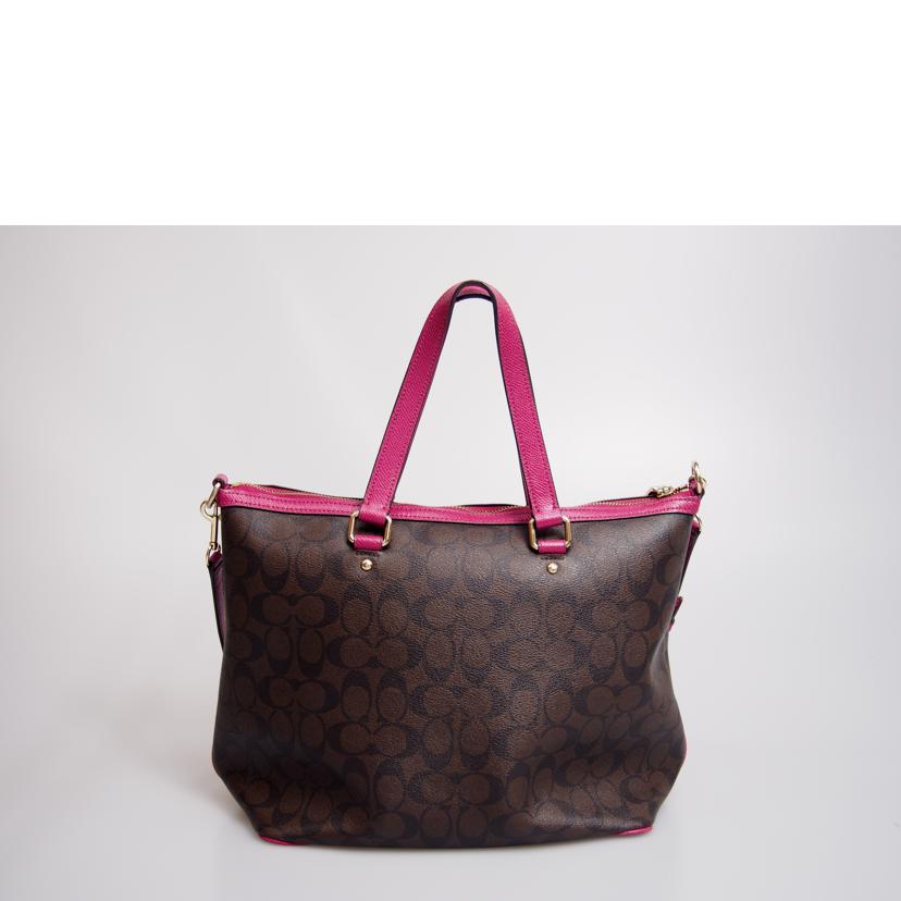 COACH コーチ/ラグジュアリープリーテッド2WAYバッグ/F34614//H1648/Bランク/76