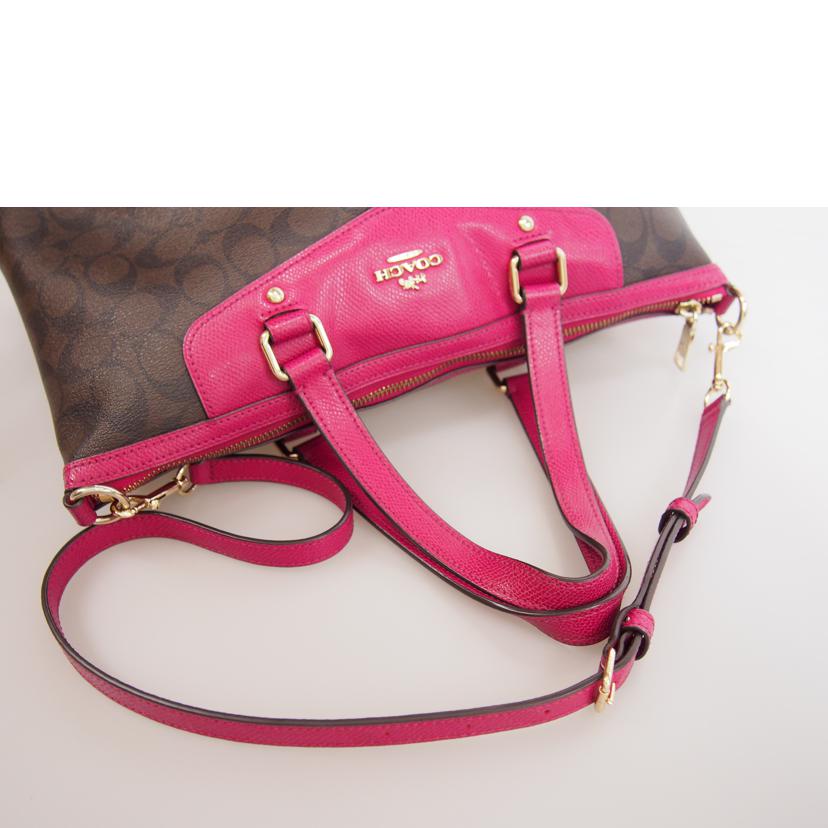 COACH コーチ/ラグジュアリープリーテッド2WAYバッグ/F34614//H1648/Bランク/76