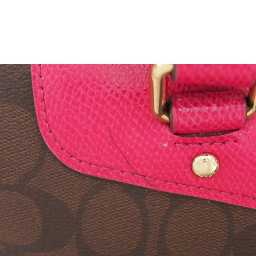 COACH コーチ/ラグジュアリープリーテッド2WAYバッグ/F34614//H1648/Bランク/76