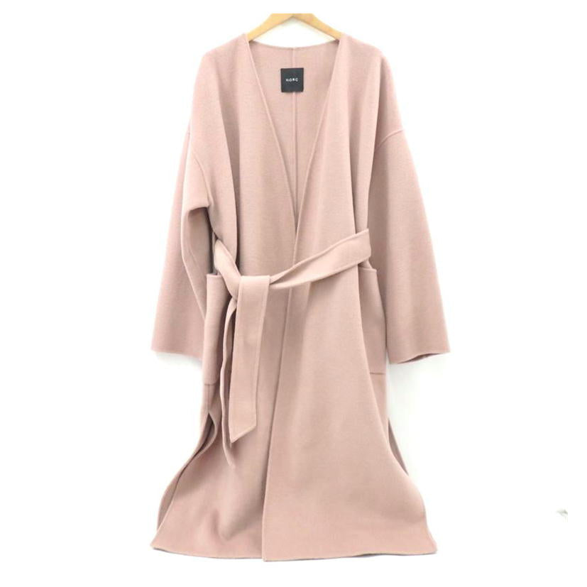 N.O.R.C ノーク/N.O.R.C ノーカラーロングコート/2/M//SAランク/77