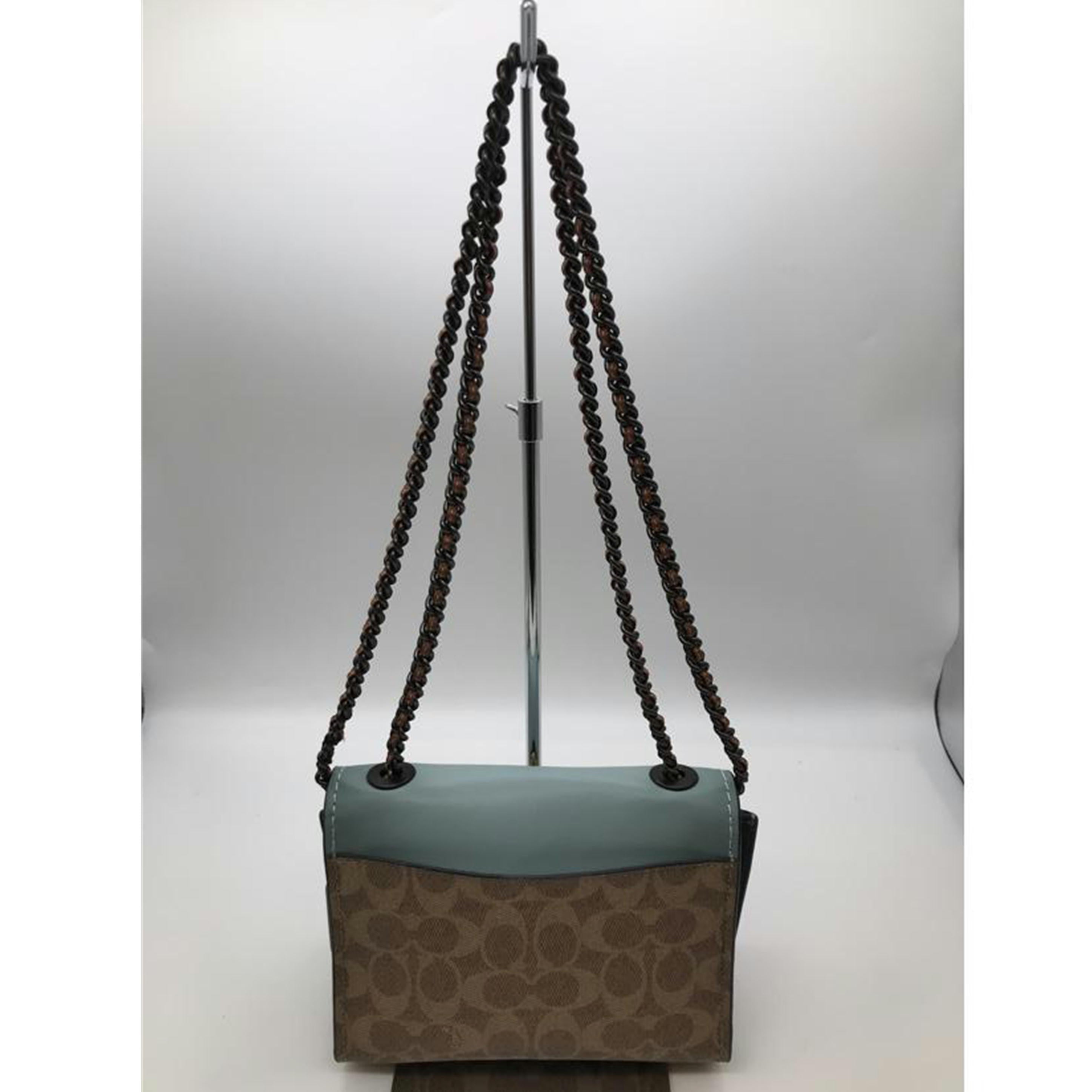 COACH コーチ/パーカー18/シグネチャー/チェーンショルダー/29417//C1820/ABランク/13