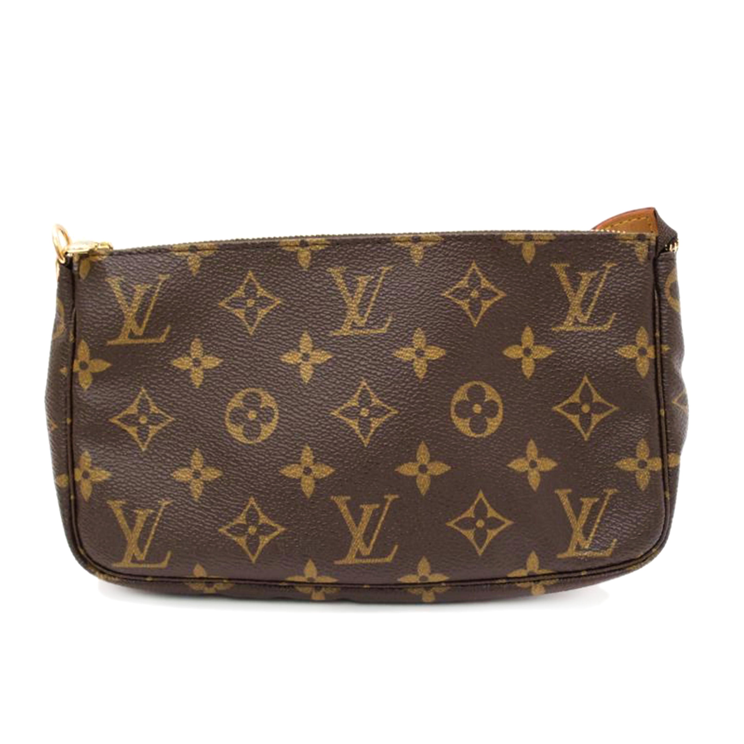 LV ルイ・ヴィトン ポーチ アクセサリーポーチ コンパクト レディース ブラウン/ポシェット・アクセソワール/モノグラム/M51980//CA1015/SAランク/69