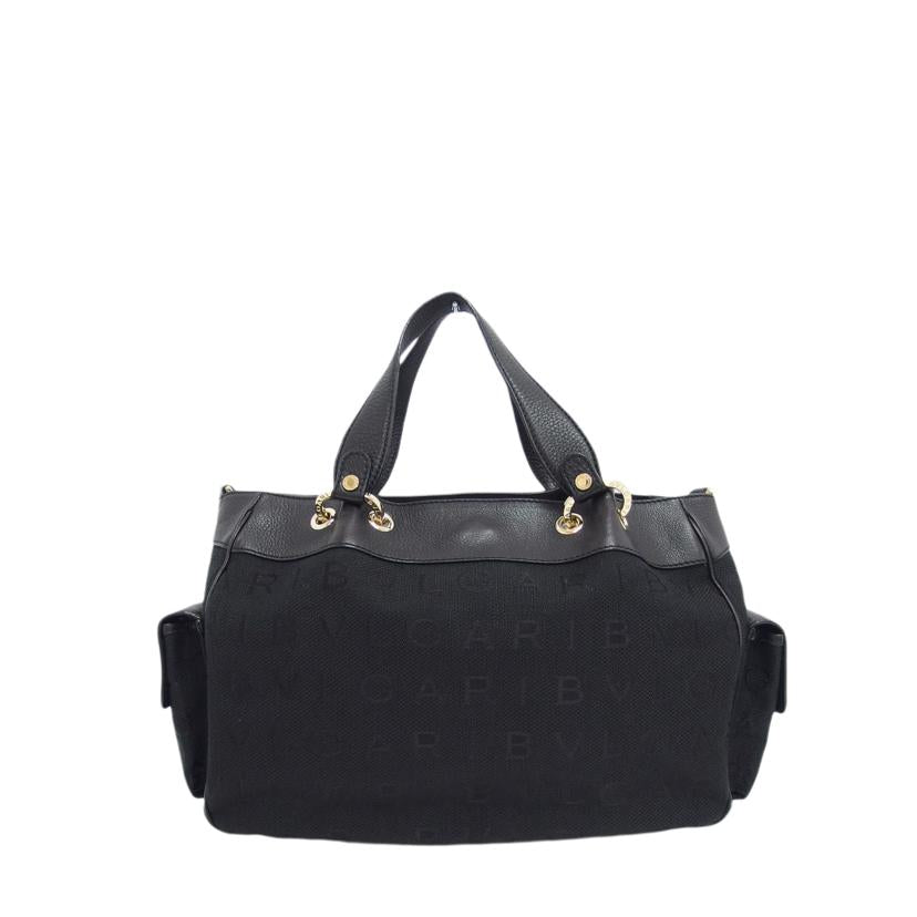 BVLGARI ブルガリ/ロゴマニア/2WAYショルダーバッグ/ブラック//Aランク/04