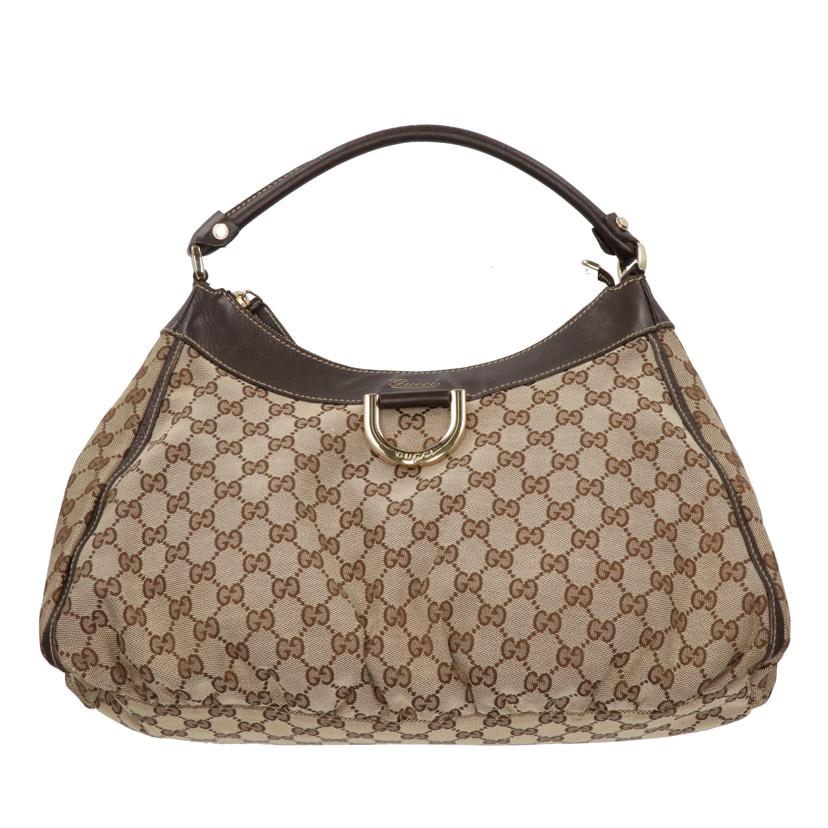 GUCCI グッチ/アビー GGキャンバス/レザー ワンショルダーバッグ BE /189833//213***/Bランク/75