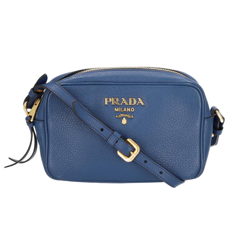 prada レザー ショルダーバッグ - バッグ