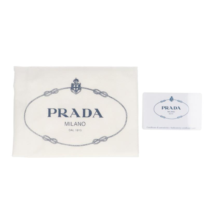 PRADA プラダ/レザーショルダーバッグ BLU/1BH103//ABランク/75