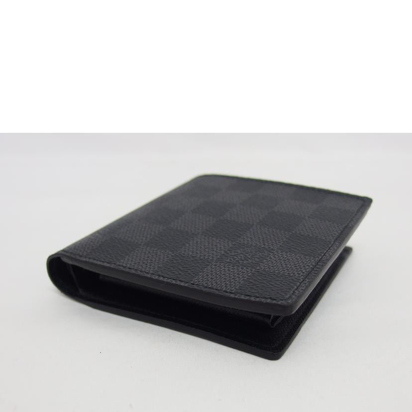 LV ルイヴィトン/ポルトフォイユ・マルコ/ダミエ/グラフィット/N62664//CA2171/Aランク/04