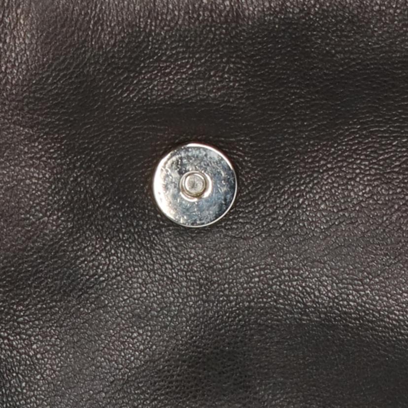 PRADA プラダ/レザー セミショルダー ブラック//ABランク/75