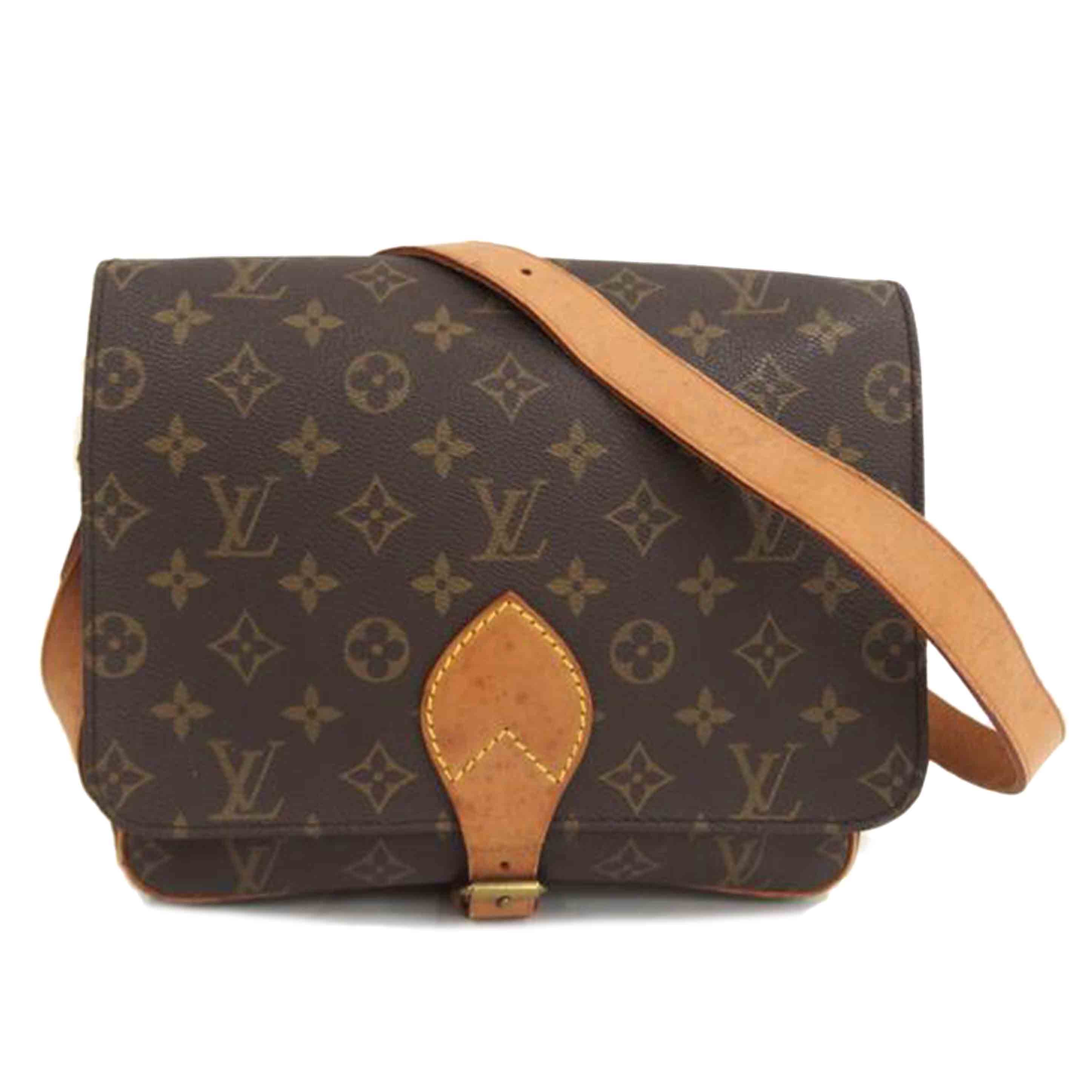 LOUIS VUITTON ルイヴィトン ルイ・ヴィトン ビトン ショルダーバッグ ハンドバッグ トートバッグ ブラウン メンズ レディース 定番 人気 LV 斜め掛け 肩がけ/カルトシエール26/モノグラム/M51252//SL1***/Bランク/82