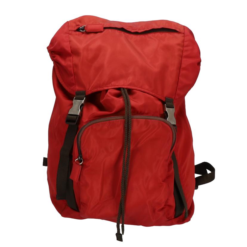 PRADA プラダ/テスート ナイロン リュック RED/V135//Bランク/75