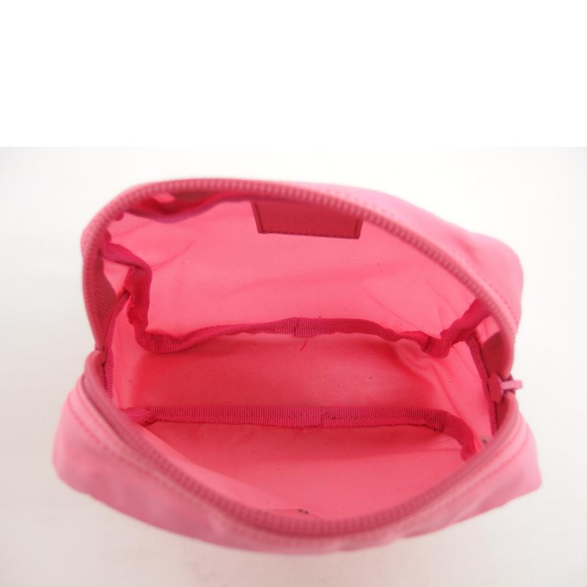 PRADA プラダ/ナイロンコスメポーチ/ピンク/MV340//58/ABランク/04