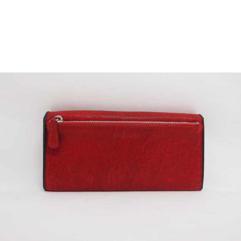 miu miu ミュウミュウ/Wホック二ツ折リ長財布/フルーツ//85/ABランク/04