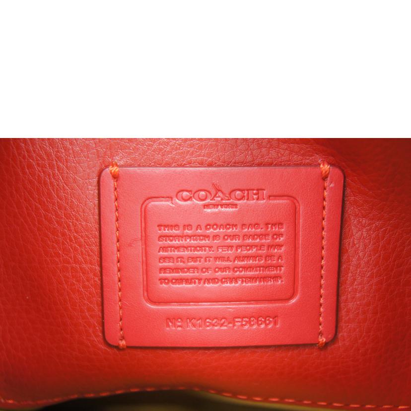 COACH コーチ/レザーショルダー/レッド/F58661//K1632/ABランク/75