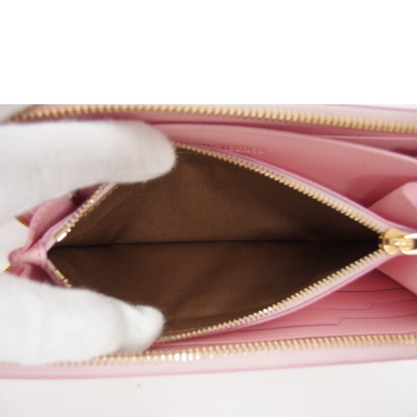 IL BISONTE イルビゾンテ/ラウンドファスナー長財布/ロサパリード/SZW039PVX001//Aランク/04