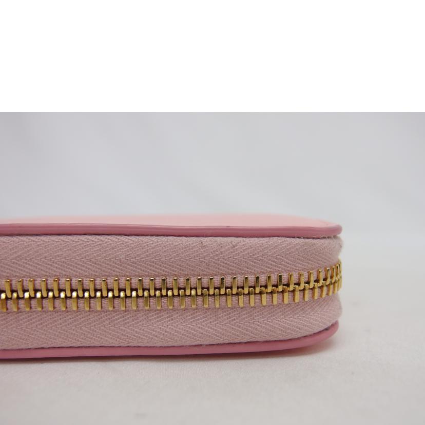 IL BISONTE イルビゾンテ/ラウンドファスナー長財布/ロサパリード/SZW039PVX001//Aランク/04