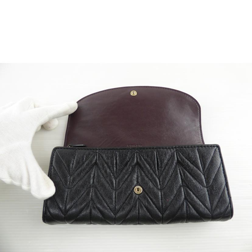 COACH コーチ/レザー長財布/F31586//F18**/Bランク/64
