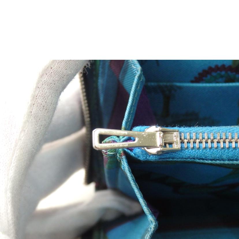 HERMES エルメス/アザップロングシルクイン/ネイビー//□N刻印/ABランク/84