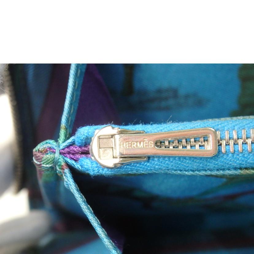 HERMES エルメス/アザップロングシルクイン/ネイビー//□N刻印/ABランク/84