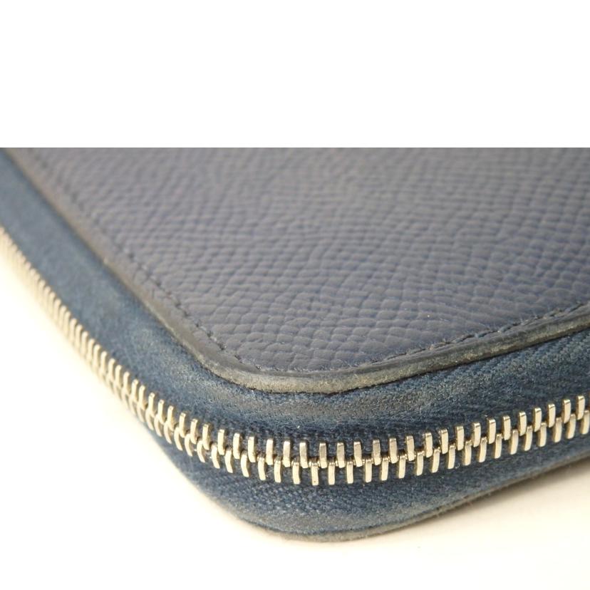 HERMES エルメス/アザップロングシルクイン/ネイビー//□N刻印/ABランク/84