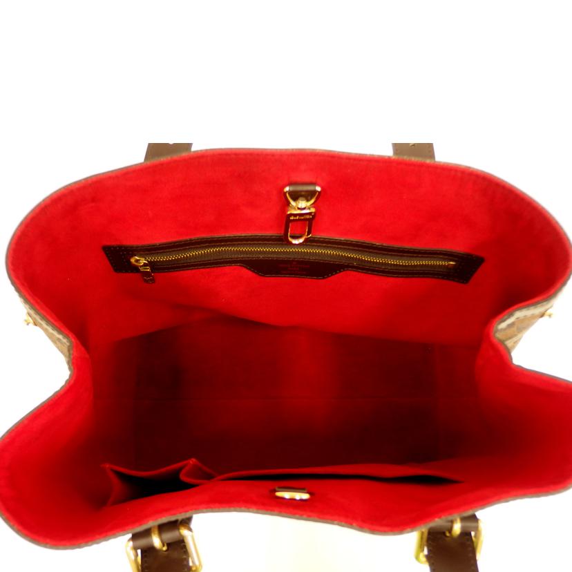 LOUIS VUITTON ルイヴィトン ルイ・ヴィトン ビトン ダミエ・エベヌ 市松模様 ブラウン 茶 ショルダーバッグ ハンドバッグ トートバッグ ブラウン メンズ レディース 定番 人気 LV 斜め掛け 肩がけ/ハムプステッドMM/ダミエ/エベヌ /N51204//TH2***/ABランク/82