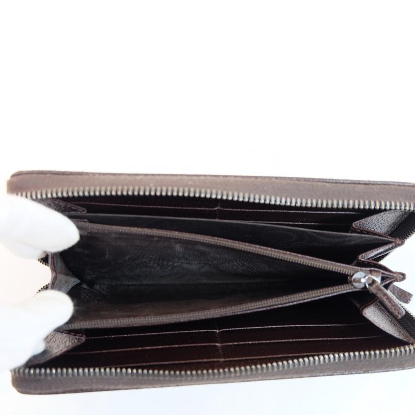 GUCCI グッチ/GGキャンバスラウンドファスナー長財布/307980//493***/Bランク/71