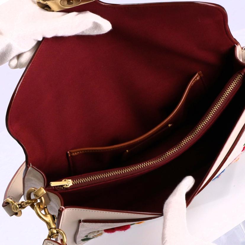 COACH コーチ/タビーショルダー/フラワー/627//B20**/Bランク/06