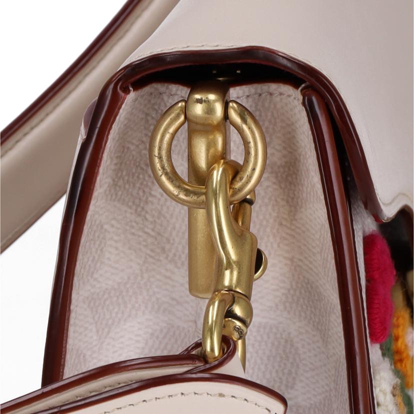 COACH コーチ/タビーショルダー/フラワー/627//B20**/Bランク/06