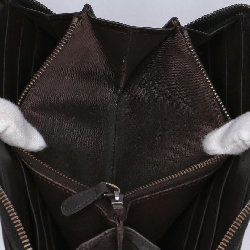 BOTTEGA VENETA ボッテガヴェネタ/イントレチャートラウンドファスナー財布//Bランク/75