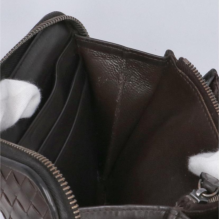 BOTTEGA VENETA ボッテガヴェネタ/イントレチャートラウンドファスナー財布//Bランク/75