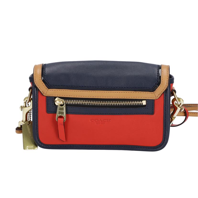 COACH コーチ/レガシーペニーショルダー/紺赤茶/19898//D12**/ABランク/06